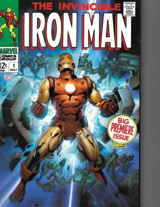Iron Man Omnibus Vol 2 (variant Cover First Print Nm 9.  4) 2010,  Marvel