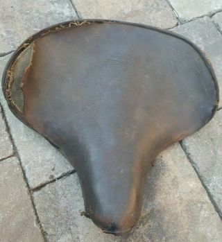 Oem Indian Chief Sport Scout Junior Vintage Solo Seat Pan Four Cylinder Patina