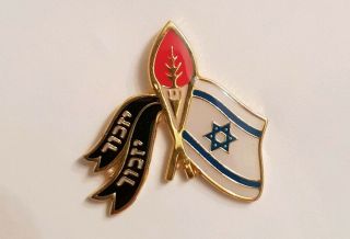 Israel Memorial Lapel Pin,  Israel,  Idf,  Independent Day