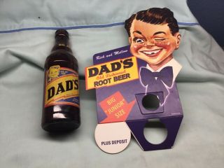 Vintage Dad’s Root Beer Diecut Counter Display