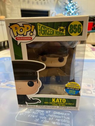 Funko Pop Kato The Green Hornet Toy Tokyo Sdcc Shared Exclusive Pop