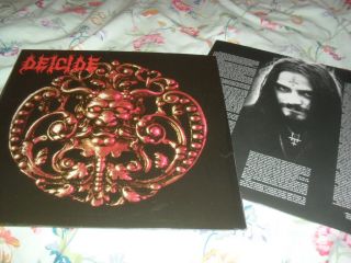 Deicide - Deicide - Awesome Very Rare Re - Press Vinyl Lp Roadrunner/cargo