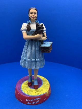Wizard Of Oz Dorothy With Toto “it’s All About The Shoes” Figurine By Westland