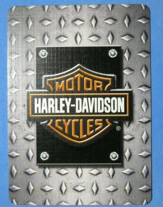 Harley Davidson Card Single Swap Playing Card JOKER - 1 card 2
