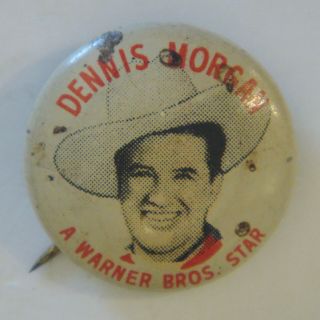 Dennis Morgan,  A Warner Bros.  Star (cowboy) Quaker Puffed Wheat And Rice