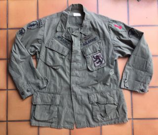 Vietnam Jungle Jacket 1st & 25th Infantry Division Lrrp