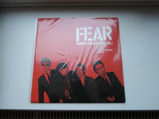 Fear Paradise Studio Sessions Vol.  1 7 " 4 Track Single 90/400 Red Clearvinyl 2014