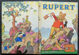Rupert Annual 1964.  Not Inscribed Or Clipped.  Magic Paints Untouched