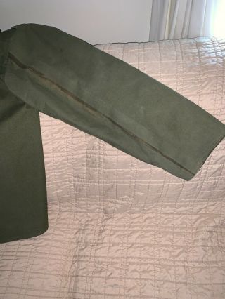 Army Green Bag,  Waterproof Clothing Class 3,  DSA - 100 67 C - 0618 Wool Lined Jacket 3