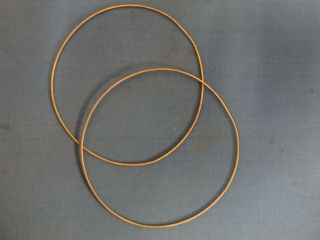 Mamod Te1a 1313 1312 Drive Belt Set Of 2 Spare Parts For Model Toy Steam Engine