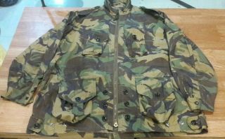 Canada Canadian Airborne Paratroopers Camo Jump Smock Jacket