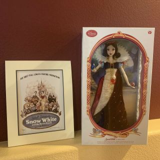 Disney Snow White Limited Edition 17 Inch Doll 1 Of 5000