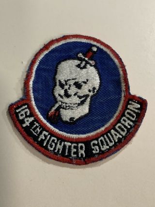 Vietnam War Era Usaf 164th Fighter Squadron Patch