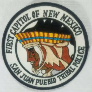 San Juan Mexico Pueblo Tribal Police Patch