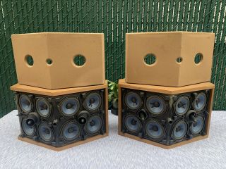 Vintage Bose 901 Series Vi Speakers In.  (brown)