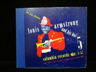 Louis Armstrong Hot Jazz Classics Columbia Records C - 57 - - (4x) 78 Rpm
