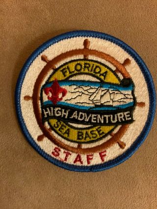 Patch - Florida Sea Base High Adventure Staff