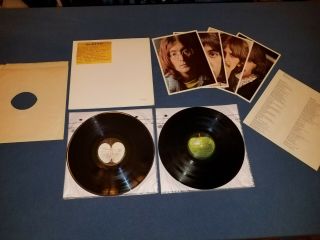 The Beatles: " White Album " W / Limited Hype Promo Sticker 1st Press 1968