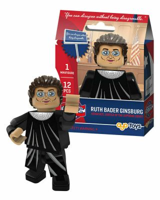 Ruth Bader Ginsburg Supreme Court Just Oyo Sports Toys American Pride Minifigure