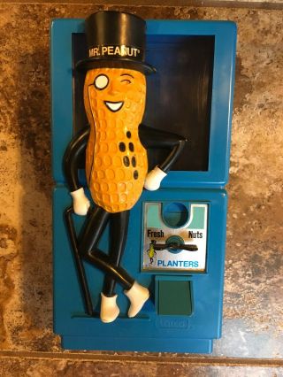 Vintage Tarco Planters Mr.  Peanut Dispenser - - Plastic