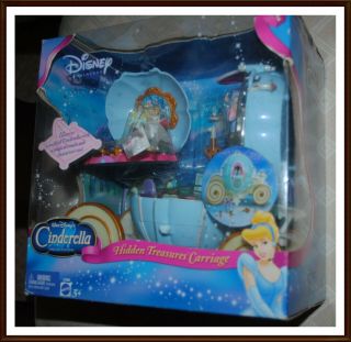 2004 Walt Disney Cinderella Hidden Treasures Carriage Playset Polly Pocket Box