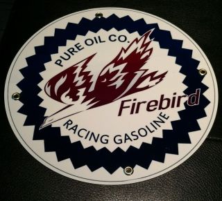 Pure Firebird Racing Gas Oil Gasoline Sign