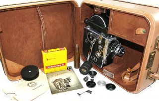 Paillard - Bolex H16 16mm C - Mount Vintage Movie Camera,  Octameter And More