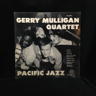 Gerry Mulligan Quartet - Same - Pacific Jazz 1 - 10 Inch