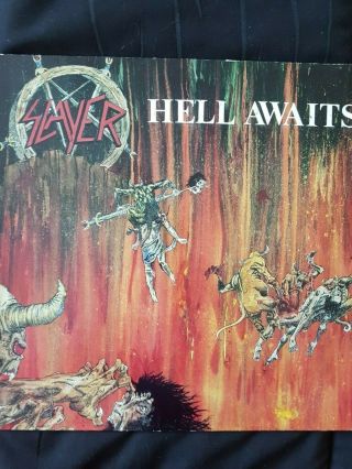 Slayer Hell Awaits Roadrunner Lp