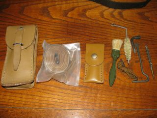 French Mas 49 Leather Sling And Tool Kit 49/56 7.  5 Light Brown Mustard