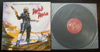Mad Max Soundtrack,  Record / Album,  Ost,  Mel Gibson,  Brian May,  Varese,  Vg