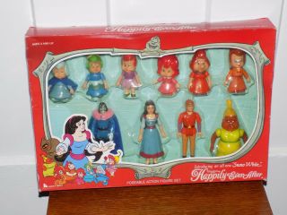 Snow White Happily Ever After Poseable Action Figure Set