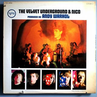 VELVET UNDERGROUND,  NICO ANDY WARHOL BANANA/TORSO COVER MEGARARE ORIG ' 67 VERVE LP 2
