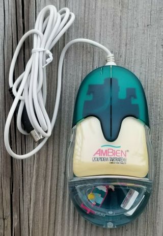 Extremely Rare Computer Ambien Corded Mouse Drug Rep Pharma Collectibles