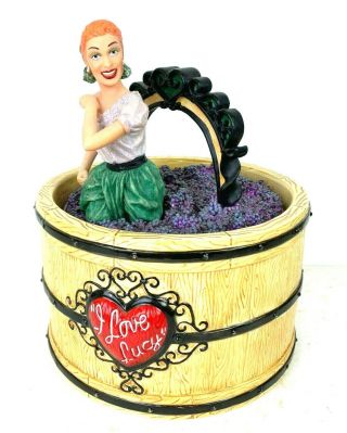 Vandor I Love Lucy Grape Stomping Cookie Jar Lucys Italian Movie Euc 3157/10000