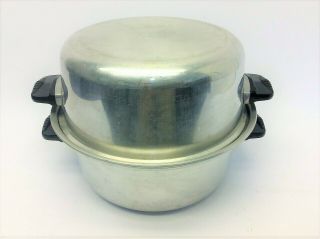 Vintage Aluminum Wear - Ever 834 Tacuco Steamer Clam Seafood Cookware