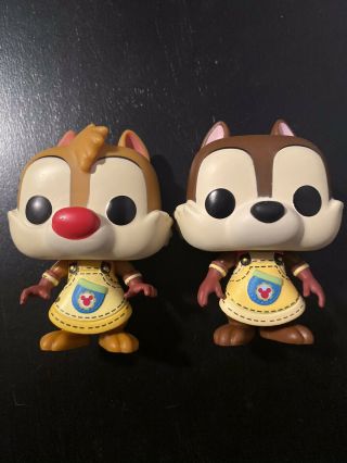 Funko Pop Disney Kingdom Hearts Chip And Dale Figure 2 - Pack Loose