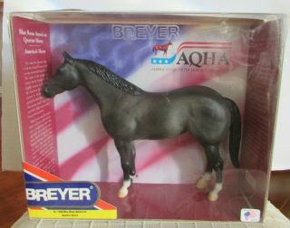 Breyer 1160 Blue Roan American Quarter Horse - Aqha - 2002 - Nib (a)