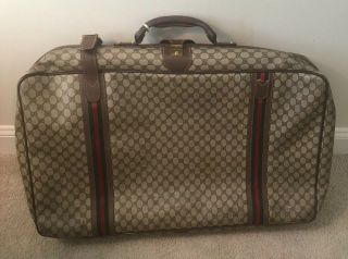 Gucci Extra Large Vintage 80s Suitcase 2
