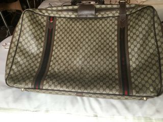 Gucci Extra Large Vintage 80s Suitcase 3
