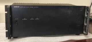 Vintage Heathkit Pro Audio Rack Mount Aa - 1600 Amplifier - 2 X 125 Watts Sh