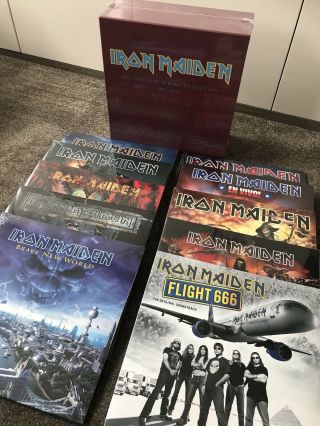 Iron Maiden Vinyl Boxset All Black Heavyweight Press £30 Postage