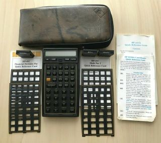Hewlett Packer Hp - 41cx Vintage Scientific Calculator