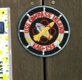 Us Navy Usn Uss Compass Island Eag 153 Patch