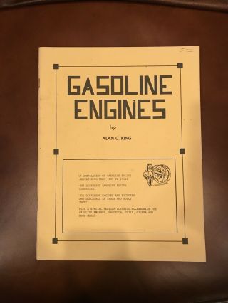 Gasoline Engines Vol 1&2 By Alan C King Antique Hit And Miss Gas Engine Book