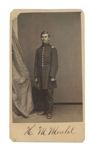 Civil War Cdv Of Lieutenant Henry M.  Mould,  118th York Regiment
