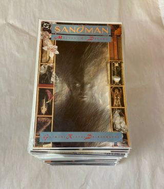 Sandman 1989 Complete Set 1 To 75 Plus Two 1991 No - 1 And Special No - 1