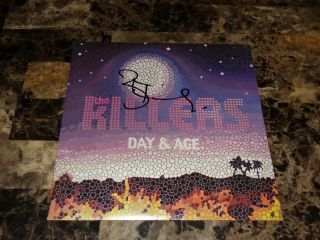 The Killers Rare Brandon Flowers Signed Autographed Day & Age Vinyl Record