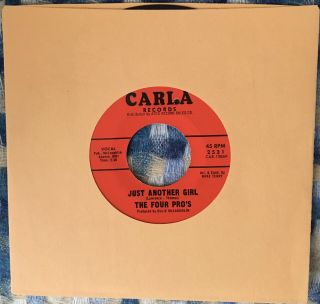 Northern Soul - The Four Pros - Just Another Girl - Carla Records