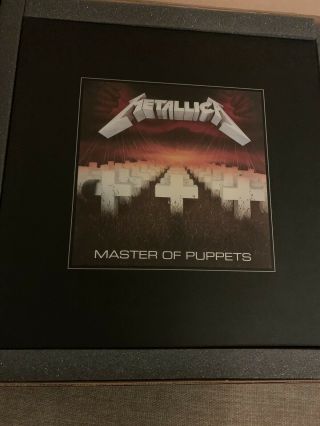 Metallica Master Of Puppets Box Set Lp Vinyl Cd Dvd Tape